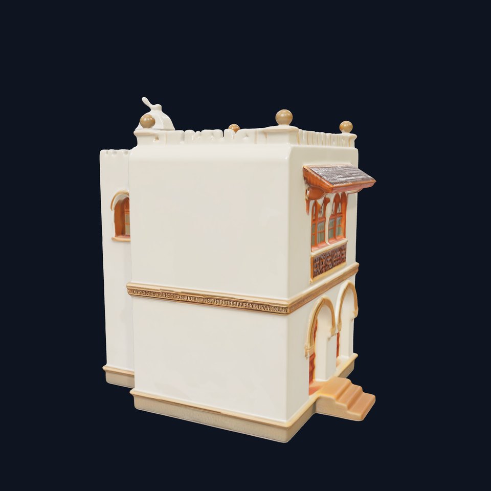 Traditional Mediterranean Building Model Pack